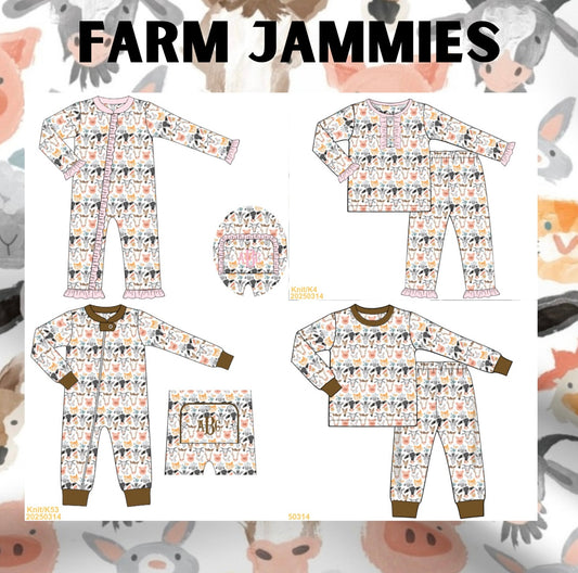 Farm Jammies Boy