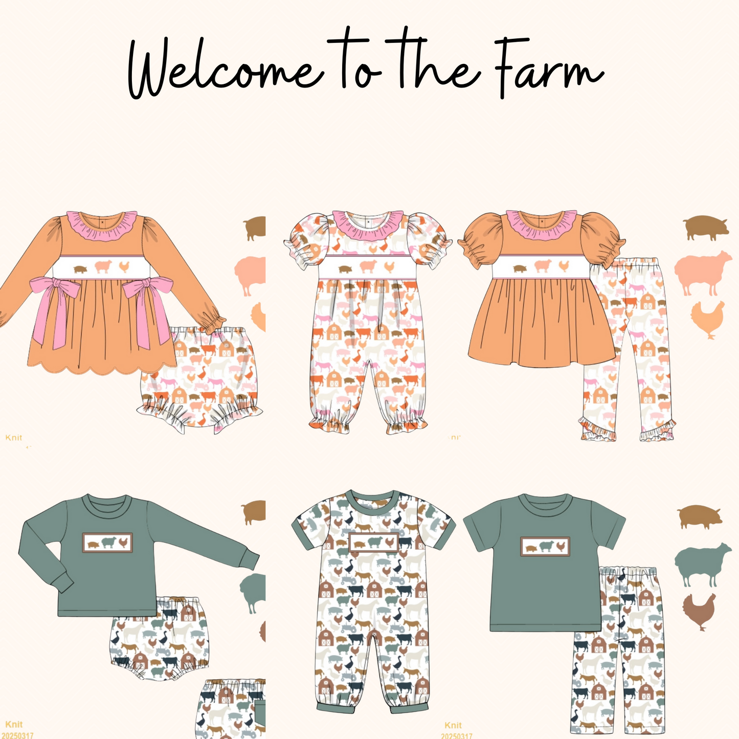 Welcome to the Farm - Girls