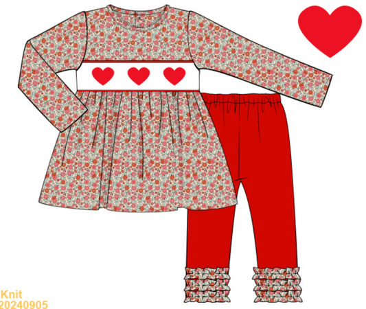 Lovely Floral Pant Set