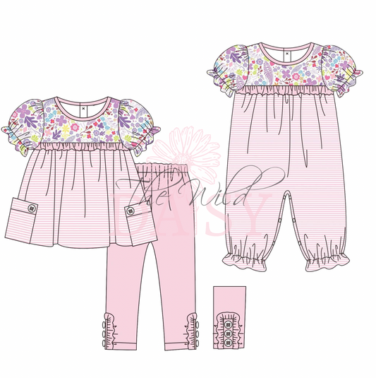 Spring Florals Pant Set