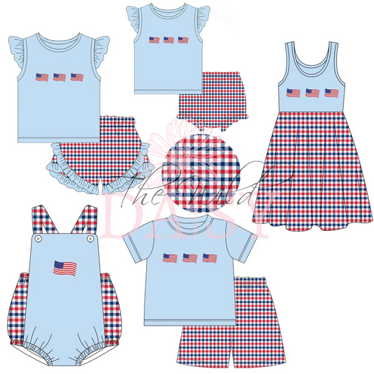 Mom & Me USA - Boy Short Set